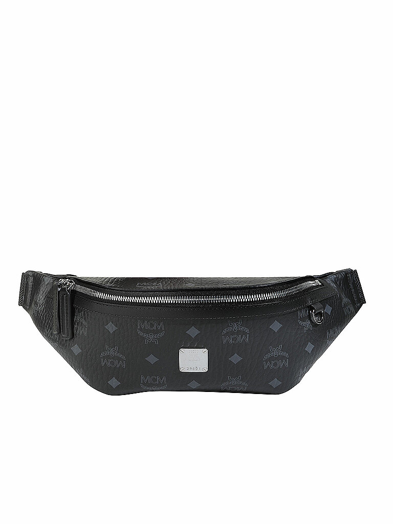 MCM Riñonera Fursten Visetos negro