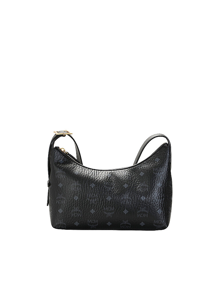 MCM Bolso de cuero - Hobo AREN negro