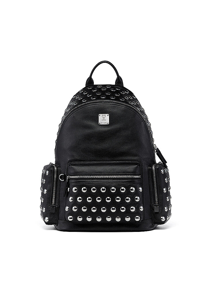 Mcm Mochila STARK LTH Medium negro