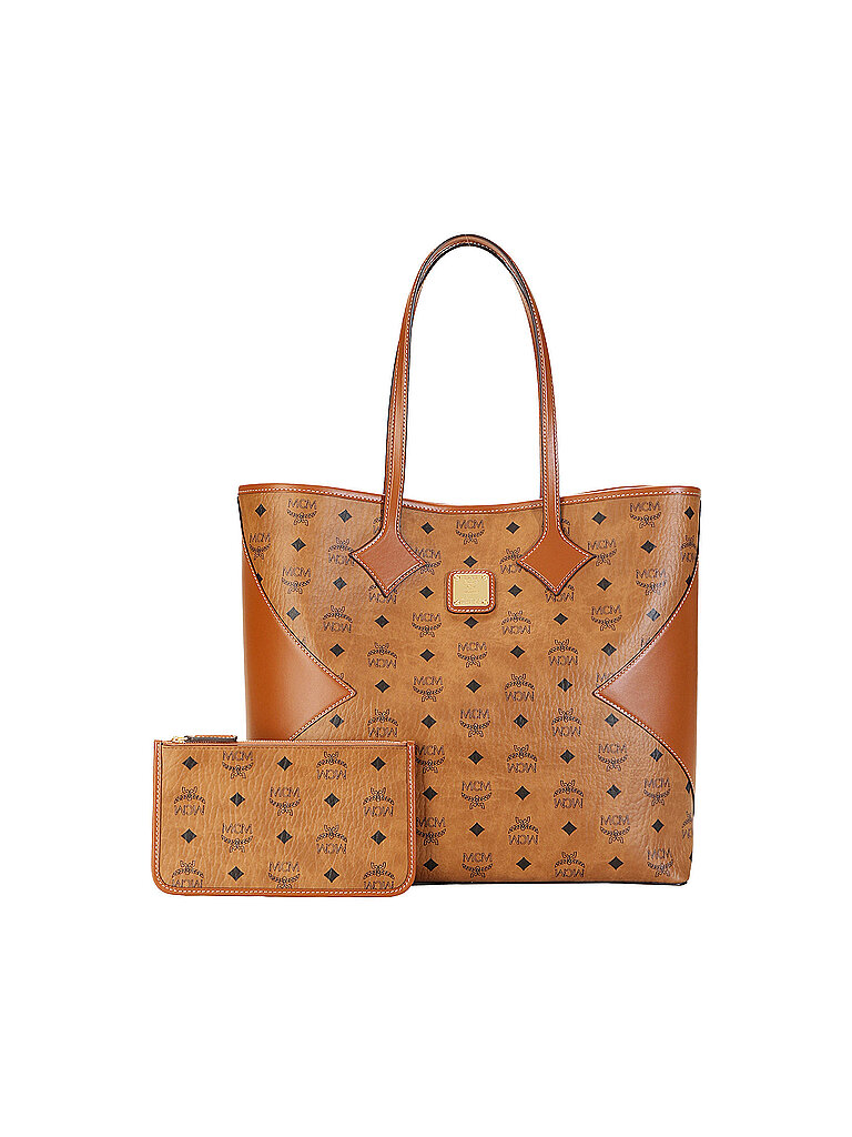 Bolso de cuero - Shopper DIA VI Large marrón claro
