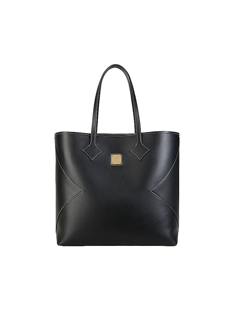 MCM Bolso de cuero - Shopper DIA Large negro