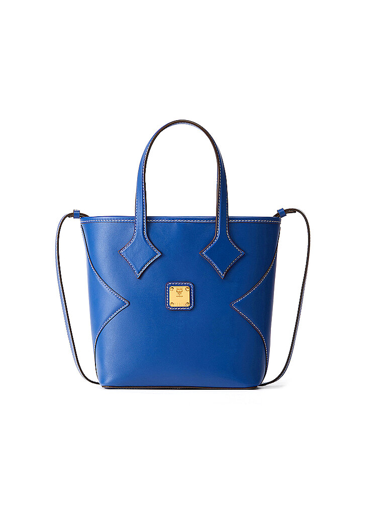 MCM Bolso de piel - Shopper DIA Mini azul