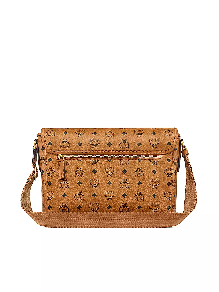 MCM | Bolso - Bandolera AREN Medium | Marrón claro