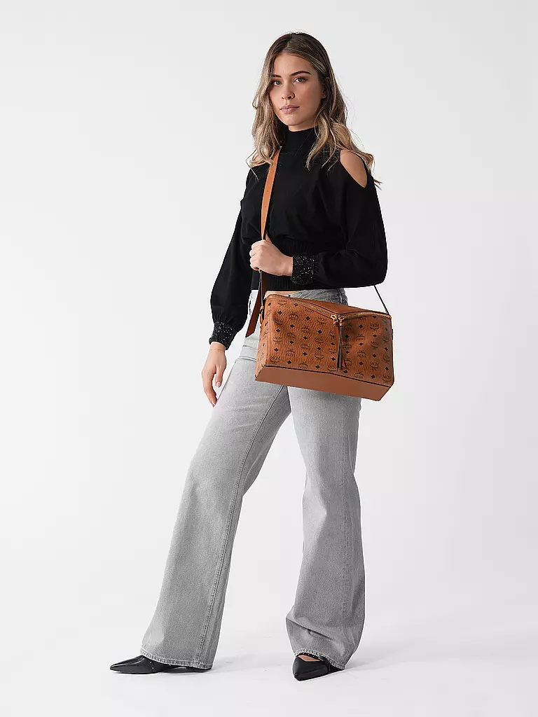 MCM | Bolso - Bandolera DIAMOND Medium | Marrón