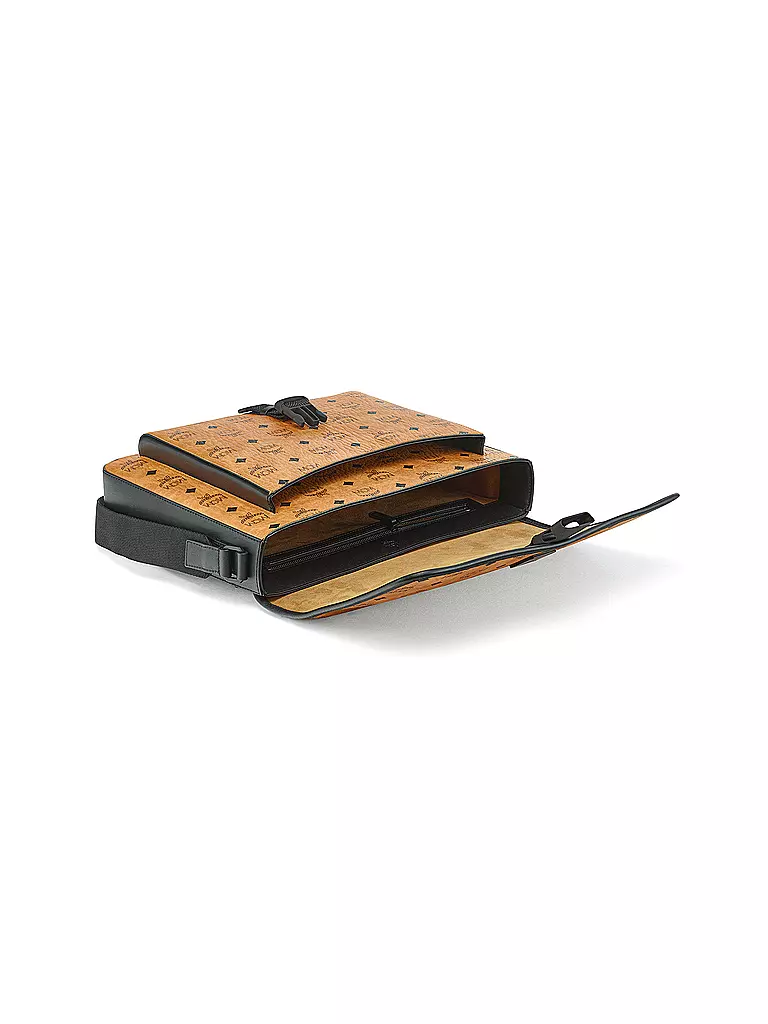 MCM | Bolso - Bolso bandolera MCM KLASSIK Medium | Marrón claro