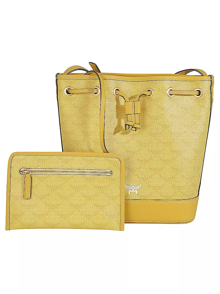 MCM | Bolso - Bolso bombonera HIMMEL Mediano | Amarillo