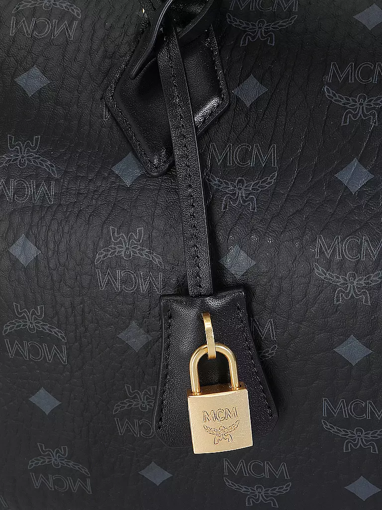 MCM | Bolso - Bolso de mano ELLA VISETOS BOSTON | schwarz