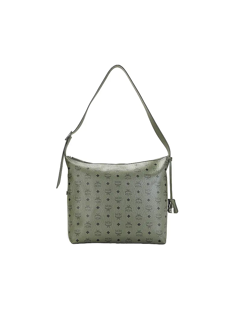 MCM | Bolso - Bolso Hobo AREN Grande | Oliva