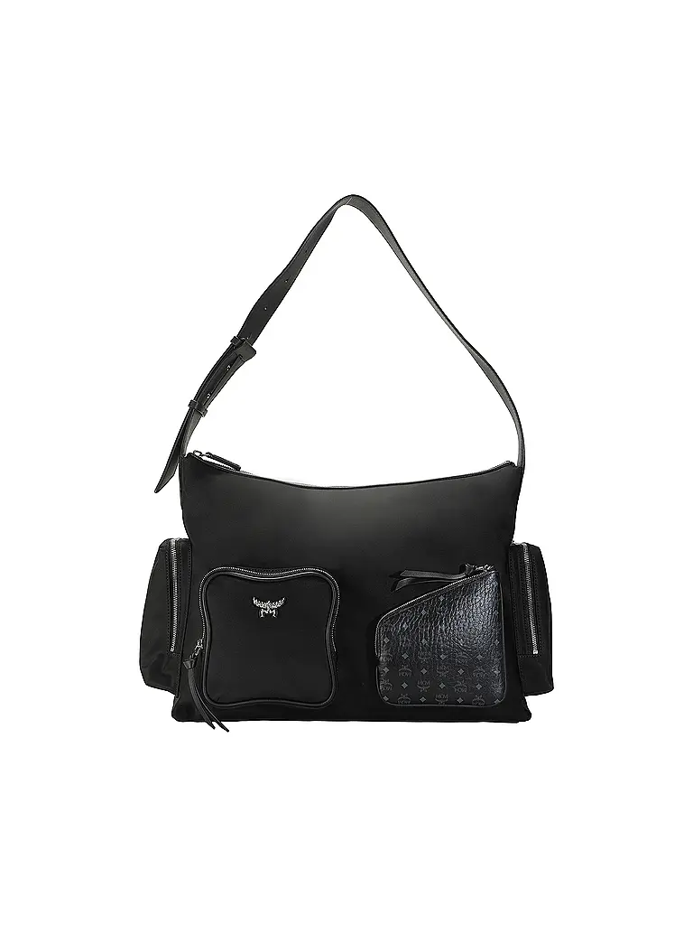 MCM | Bolso - Bolso Hobo AREN Medium | Negro
