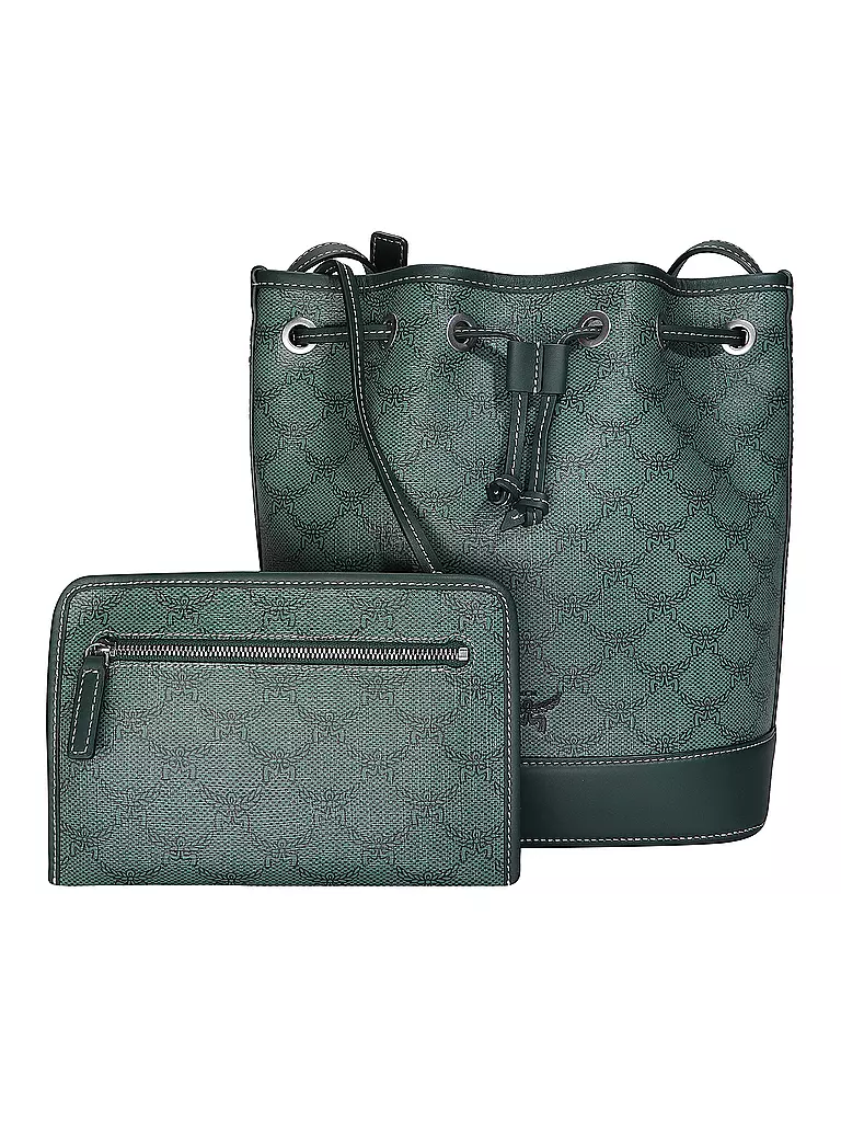 MCM | Bolso - Bucket Bag HIMMEL Medium | Petróleo