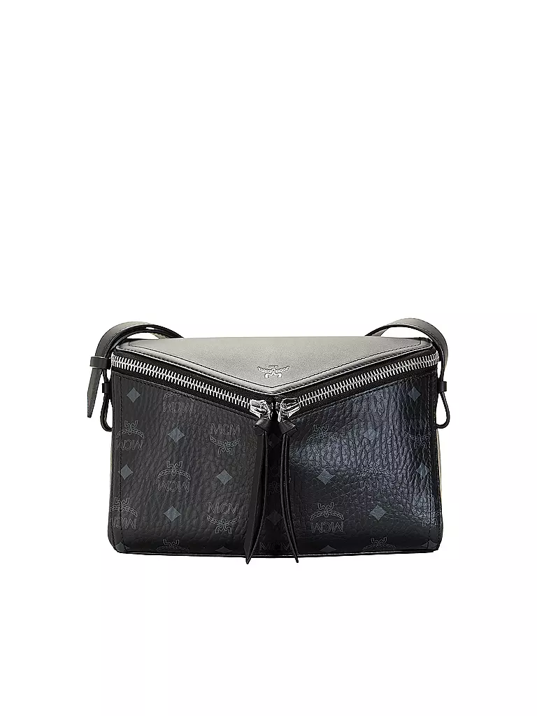 MCM | Bolso de cuero - Bandolera DIAMANT Small | Negro