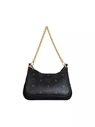 MCM | Bolso de cuero - Bolso bandolera AREN Small | Negro