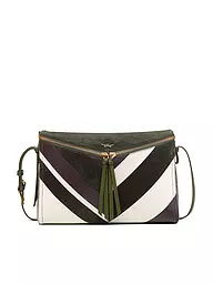 MCM | Bolso de cuero - Bolso bandolera DIAMOND Medium | Oliva