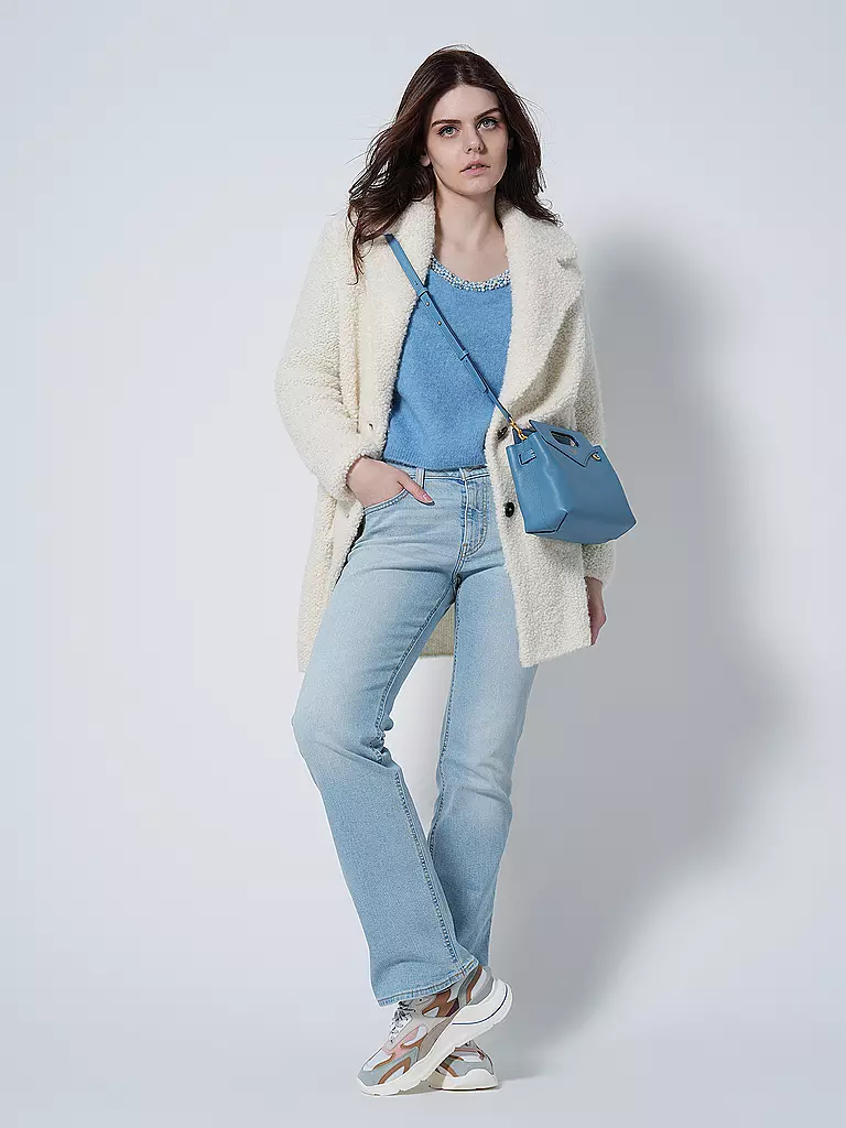 MCM | Bolso de cuero - Bolso bandolera DIAMOND SOFT | Azul