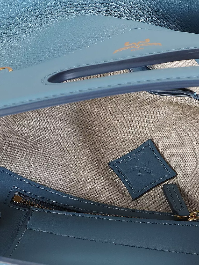MCM | Bolso de cuero - Bolso bandolera DIAMOND SOFT | Azul