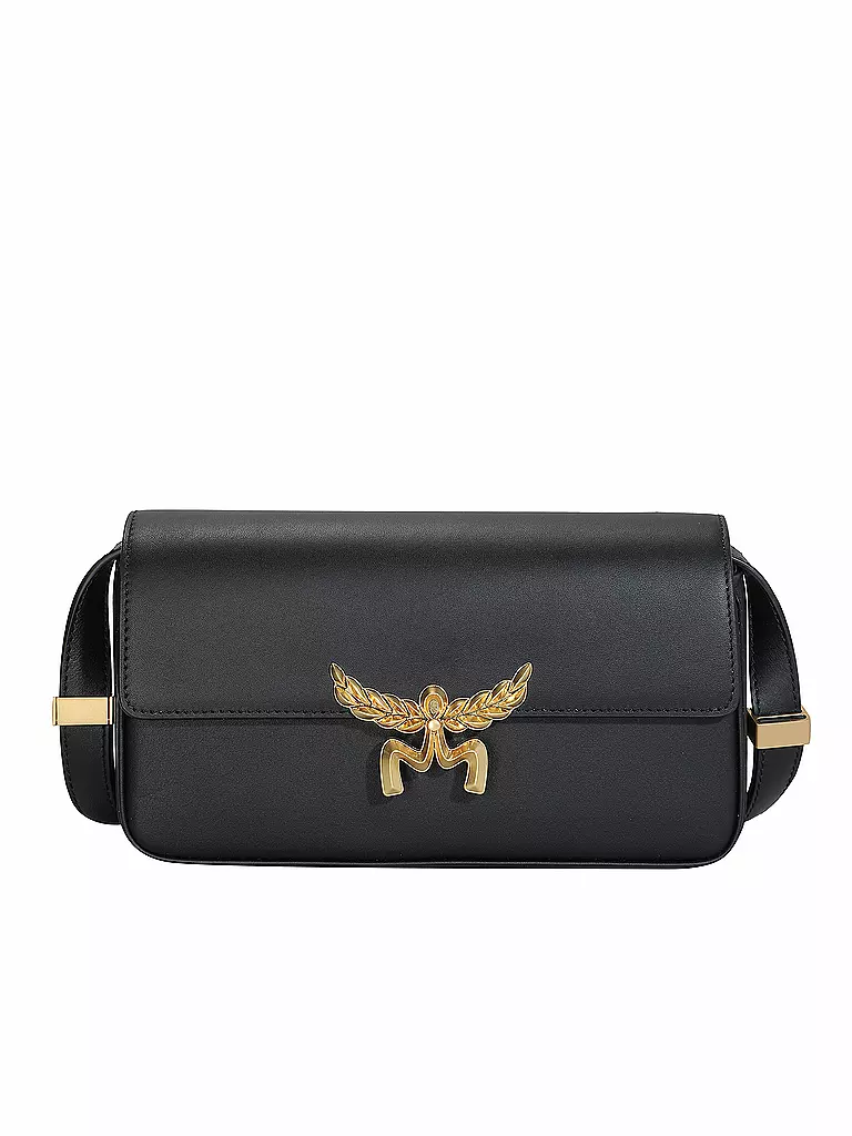 MCM | Bolso de cuero - Bolso bandolera HIMMEL Small | schwarz