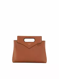 MCM | Bolso de cuero - Bolso bandolera SOFT DIAMANT Mini | Marrón