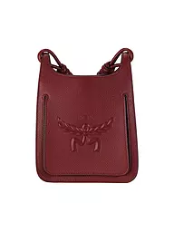 MCM | Bolso de cuero - Hobo HIMMEL | Rojo oscuro