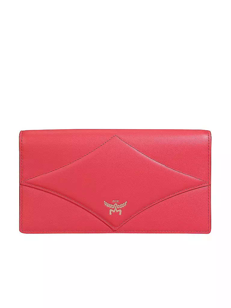 MCM | Bolso de cuero - Mini Bag DIAMOND Large | Rojo