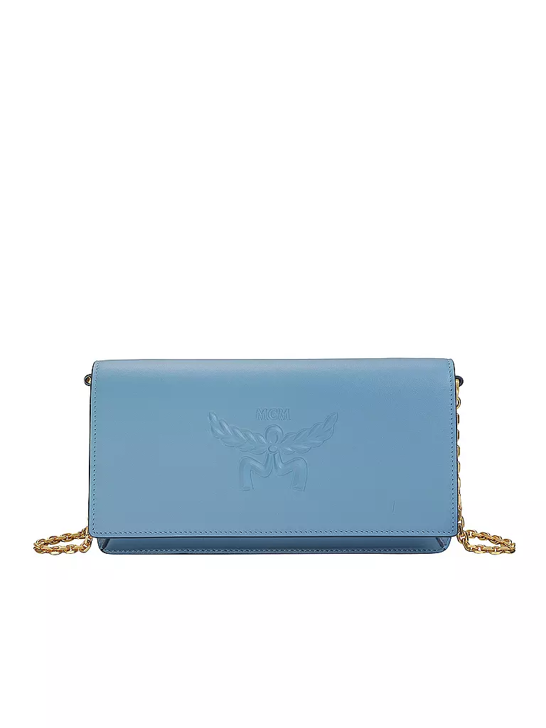 MCM | Bolso de cuero - Mini Bolso HIMMEL Large | Azul