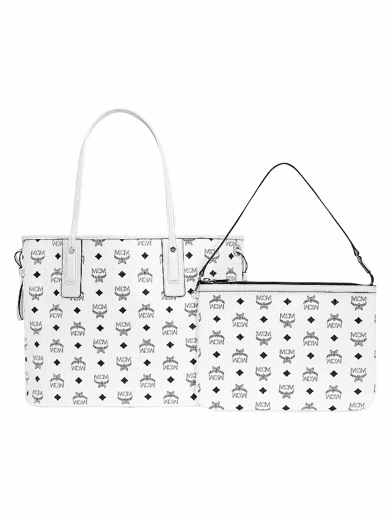 MCM | Bolso reversible - Shopper LIZ Medium | weiss
