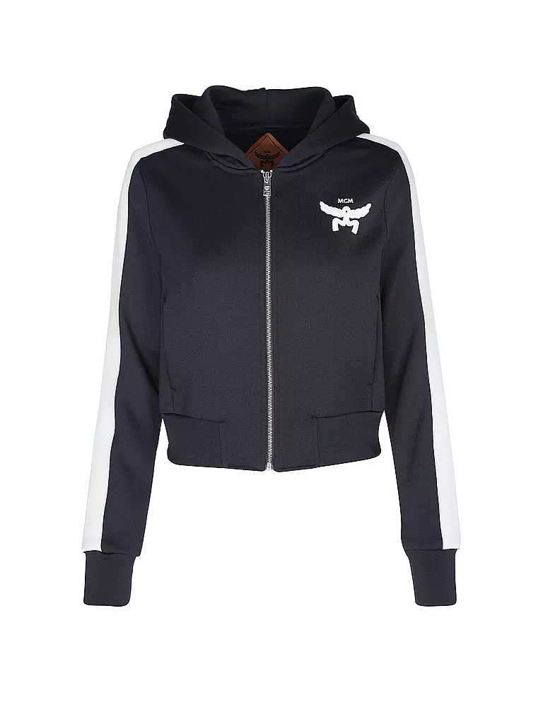 MCM | Chaqueta con capucha ESSENTIAL LAUREL | Azul oscuro