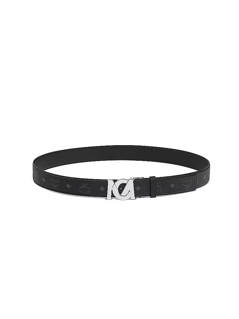 MCM | Cinturón reversible M-ART | Negro