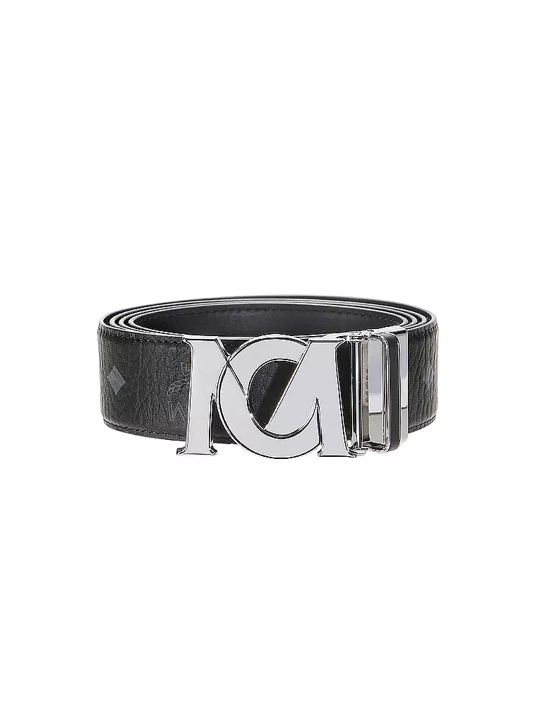 MCM | Cinturón reversible M-ART | Negro