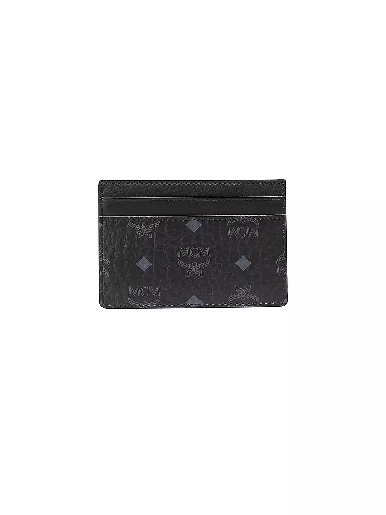 MCM | Funda para identificación - Tarjetero Visetos Original Card Case Mini | Negro