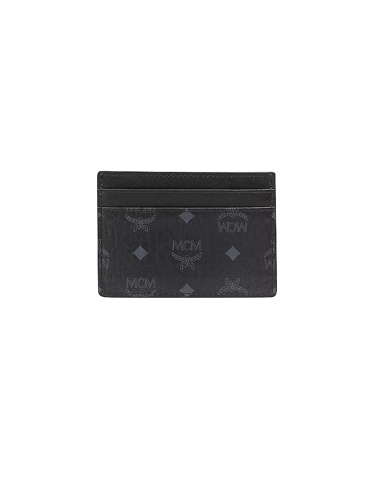 MCM | Funda para identificación - Tarjetero Visetos Original Card Case Mini | Negro