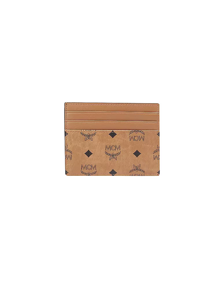 MCM | Funda para identificación - Tarjetero Visetos Original New Card Case | Marrón