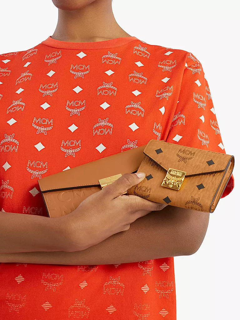 MCM | Geldbörse TRACY VISETOS Small | Marrón