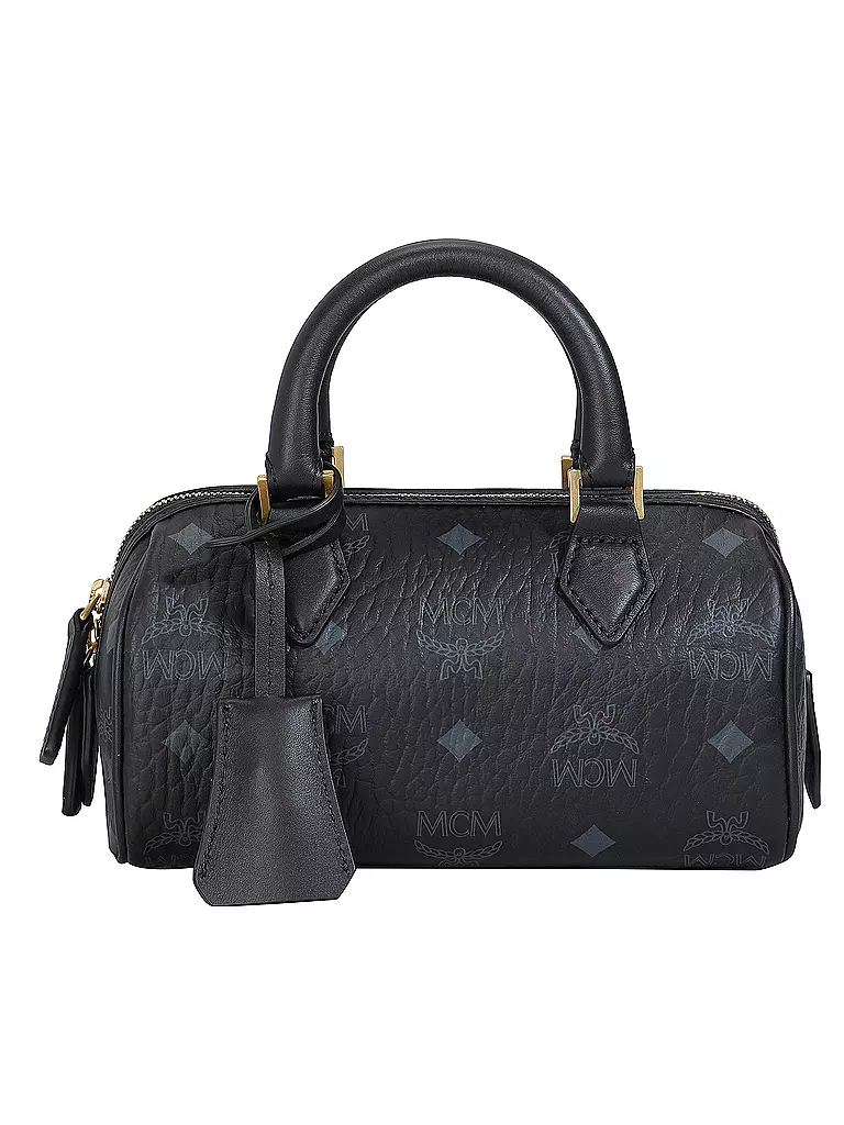 MCM | Ledertasche - Henkeltasche ELLA BOSTON | Negro