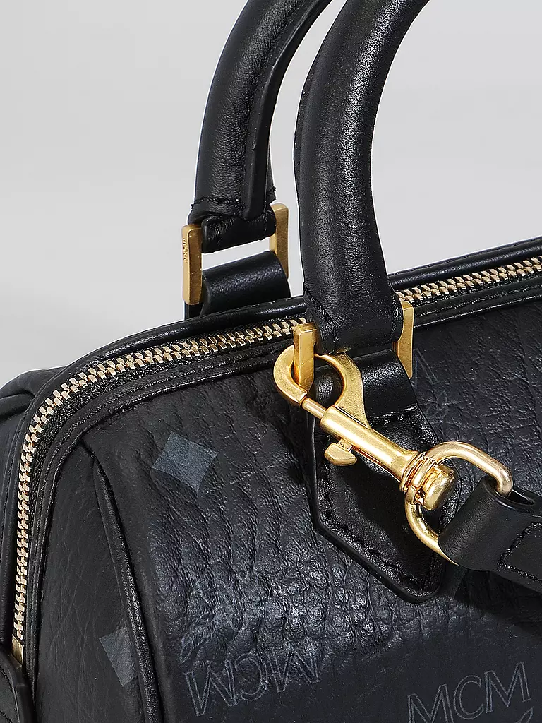 MCM | Ledertasche - Henkeltasche ELLA BOSTON | Negro