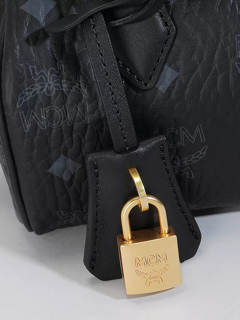 MCM | Ledertasche - Henkeltasche ELLA BOSTON | Negro