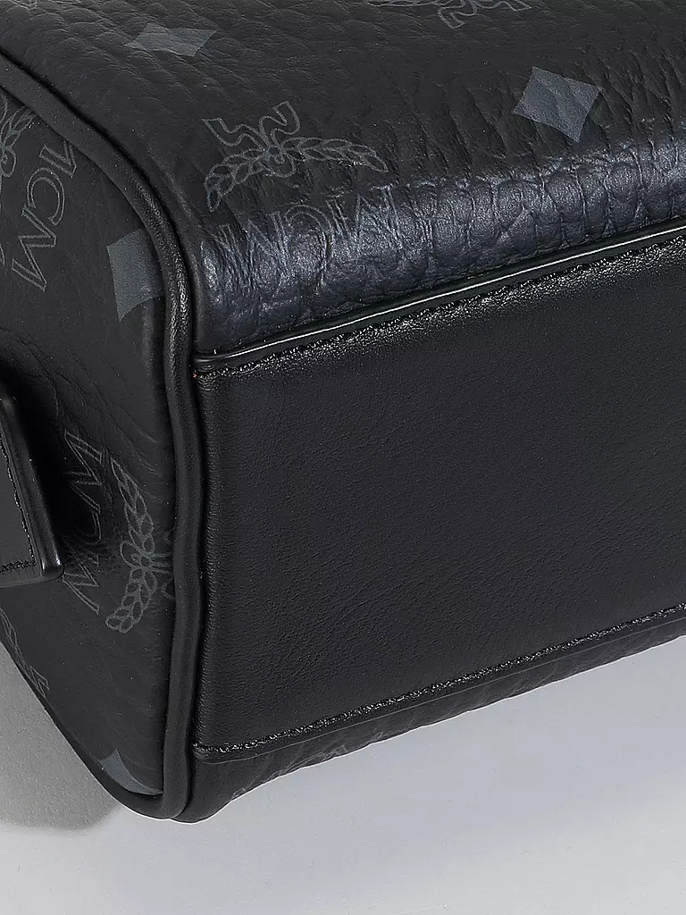 MCM | Ledertasche - Henkeltasche ELLA BOSTON | Negro