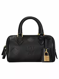 MCM | Ledertasche - Henkeltasche ELLA Small | Negro