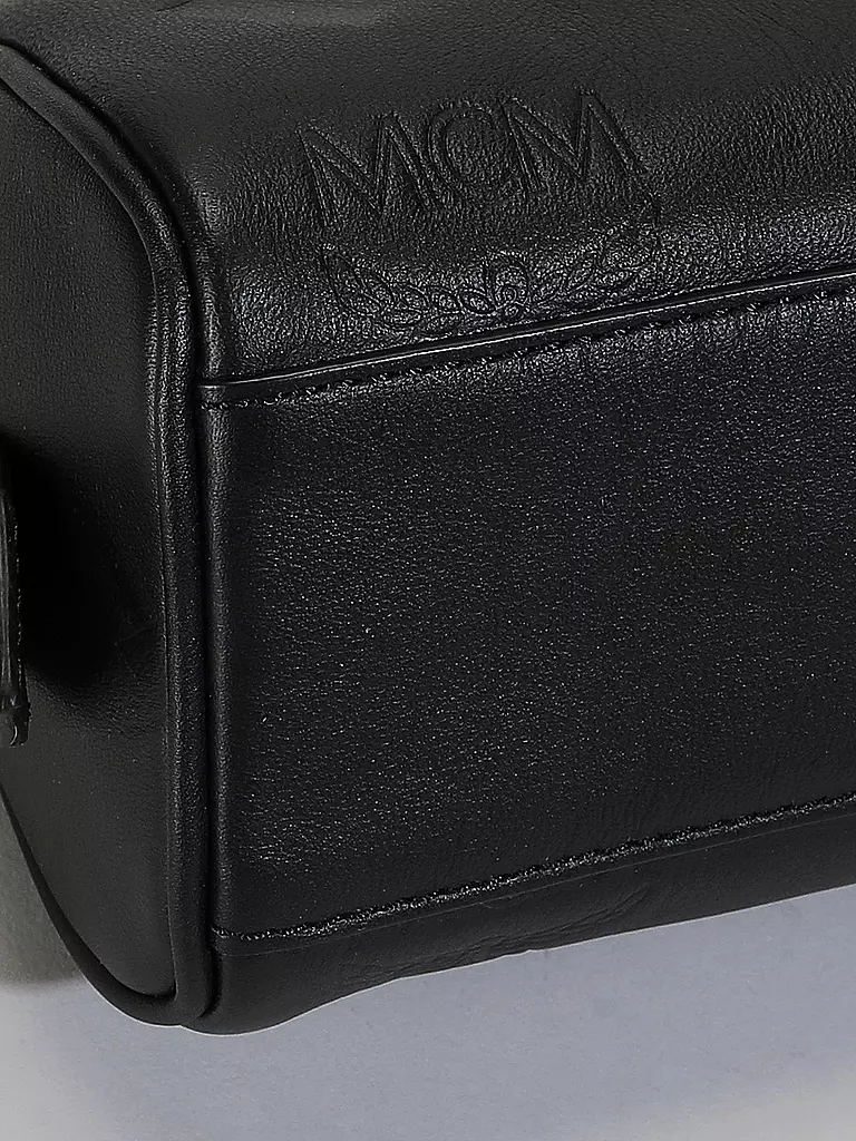 MCM | Ledertasche - Henkeltasche ELLA Small | Negro