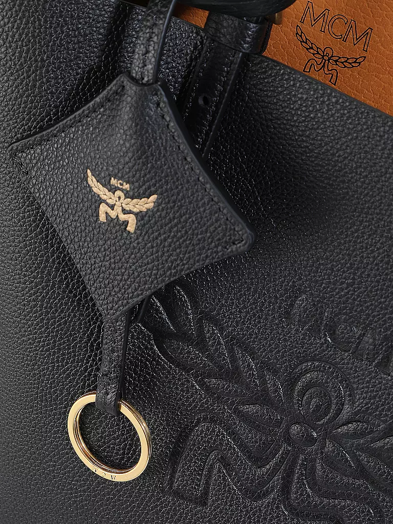 MCM | Ledertasche - Shopper HIMMEL  | Negro