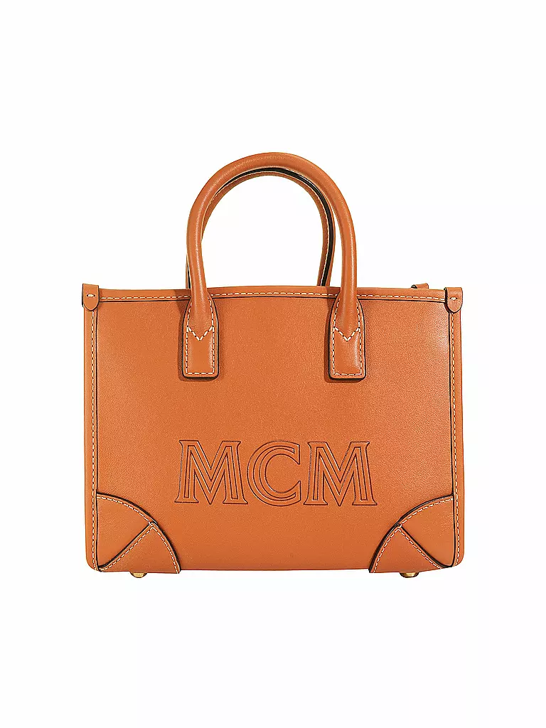 MCM | Ledertasche - Tote Bag MÜNCHEN MINI | Marrón