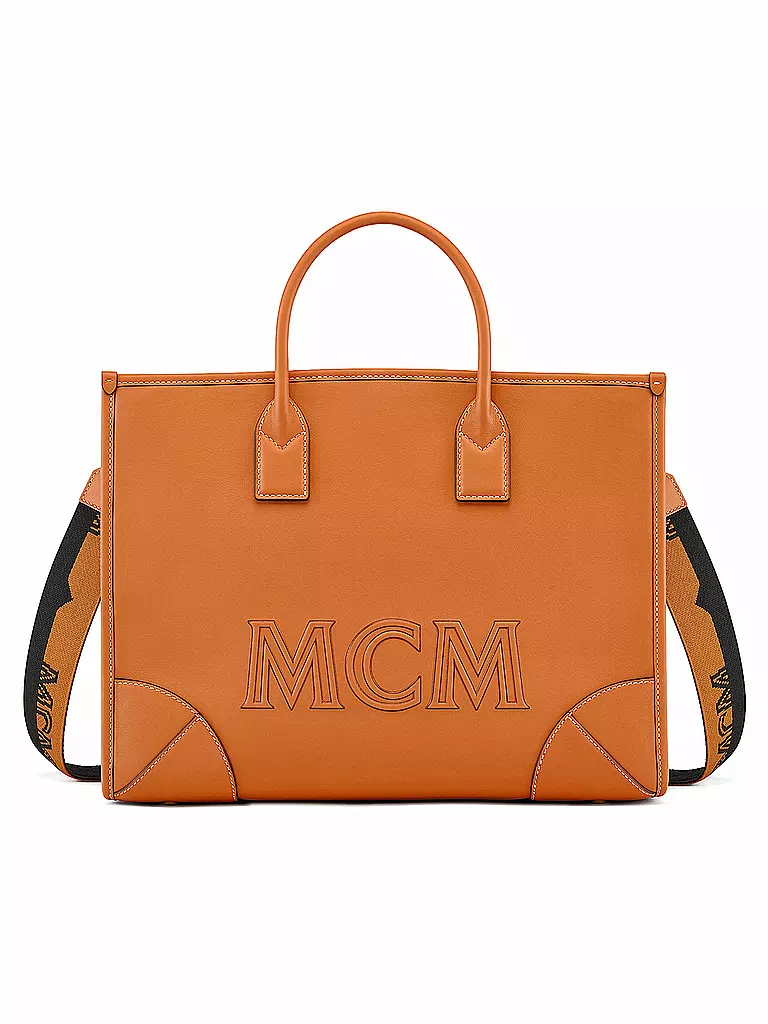 MCM | Ledertasche - Tote Bag MÜNCHEN | Marrón