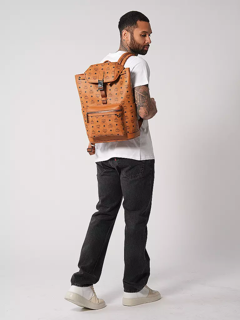 MCM | Mochila BRANDENBURG | Marrón claro
