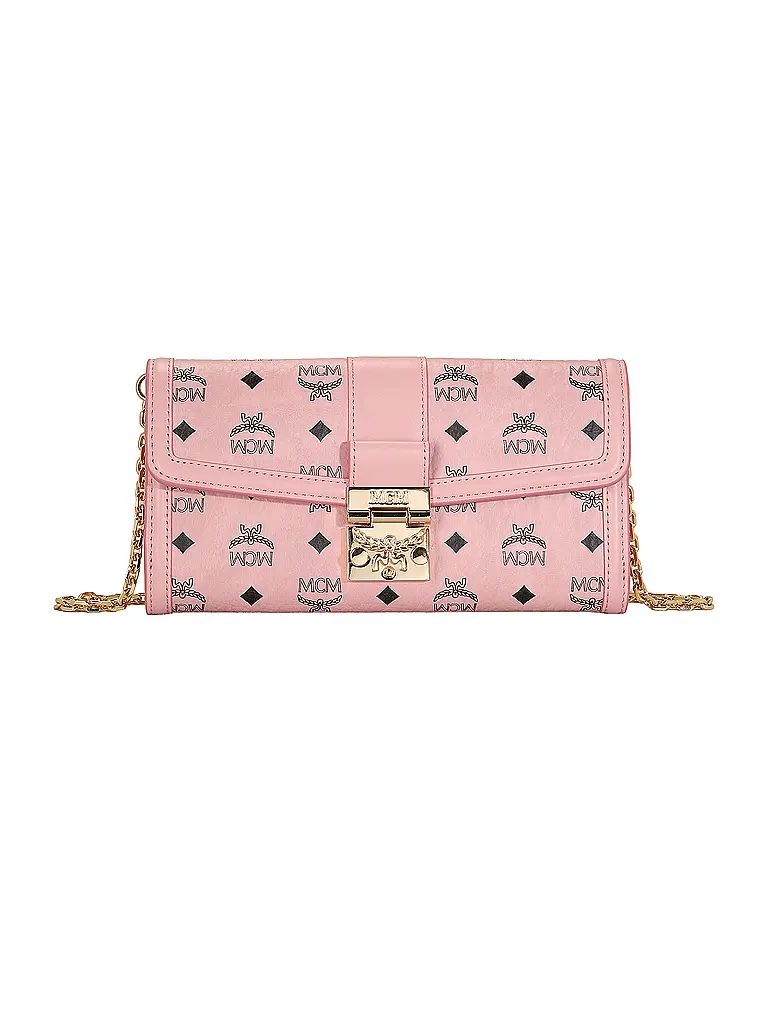 MCM | Nombre del producto: Bolso - Mini Bolso TRAVY
Marca: MCM
Color: rosa
Categorías: Moda, Mujer

Material: Lona
Estampado: Logo
Estilo: Tendencia
Detalles: Detalles de cuero | Rosa