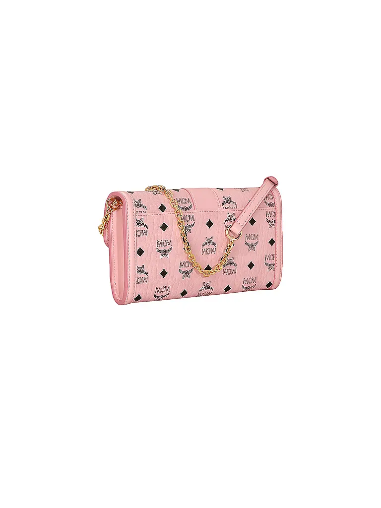 MCM | Nombre del producto: Bolso - Mini Bolso TRAVY
Marca: MCM
Color: rosa
Categorías: Moda, Mujer

Material: Lona
Estampado: Logo
Estilo: Tendencia
Detalles: Detalles de cuero | Rosa