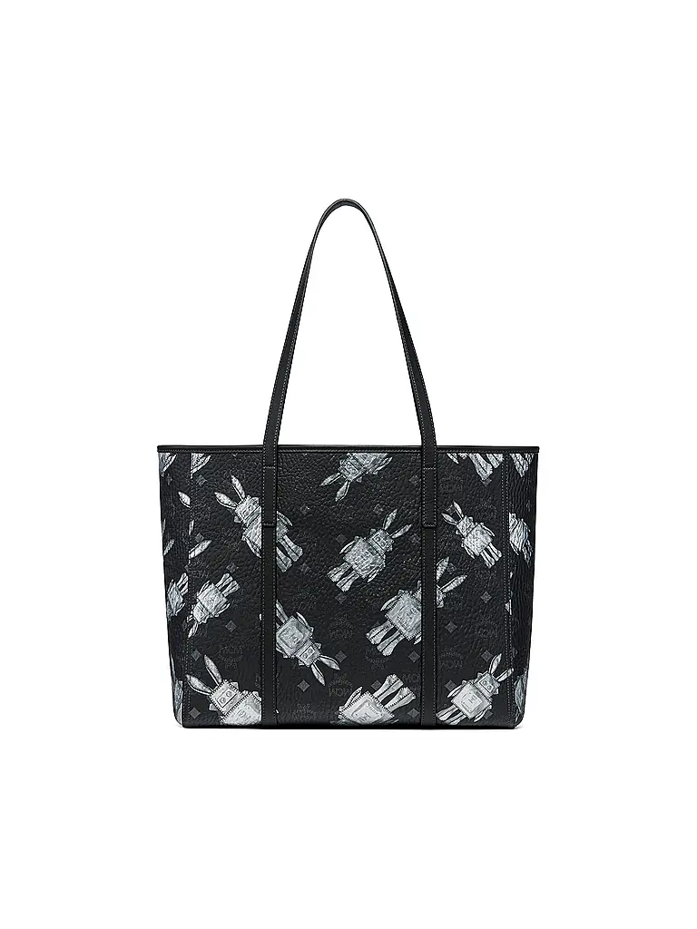 MCM | Nombre del producto: Bolso - Shopper TONI
Marca: MCM
Color: negro
Categorías: Moda, Mujer

Material: Canvas
Estampado: Logo
Estilo: Tendencia
Detalles: Detalles de cuero | Negro