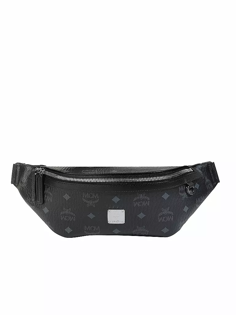 MCM | Riñonera Fursten Visetos | Negro