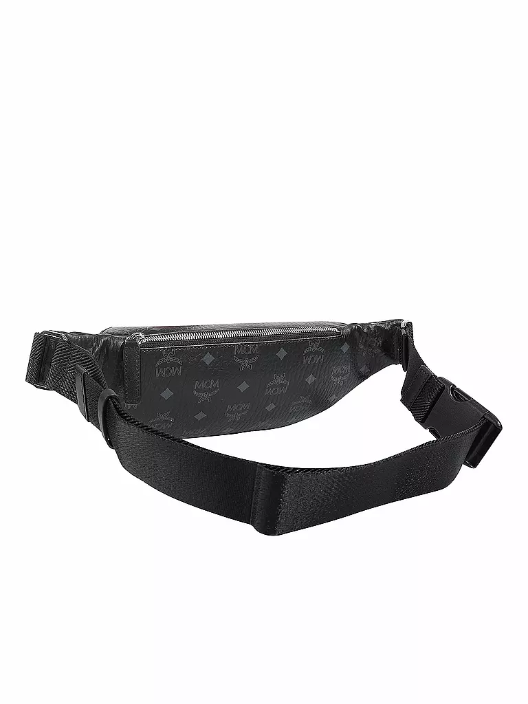 MCM | Riñonera Fursten Visetos | Negro