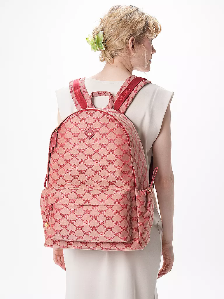 MCM | Rucksack LAURETOS VALENTINE Medium | Rojo