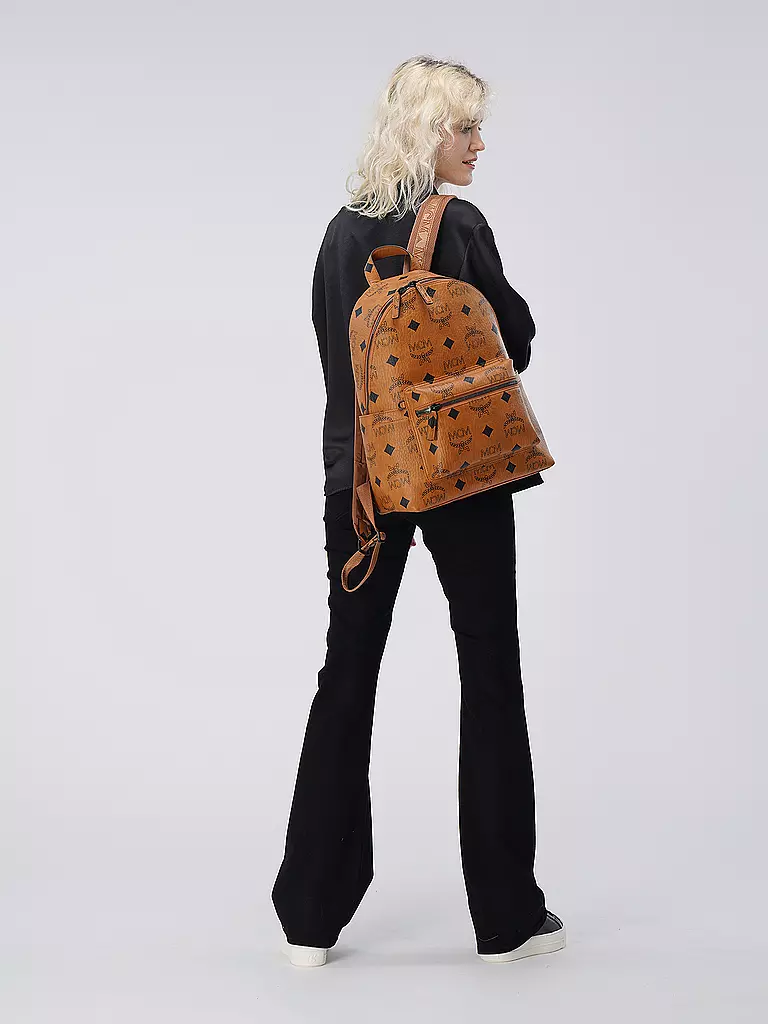 MCM | Rucksack STARK Medium | Marrón