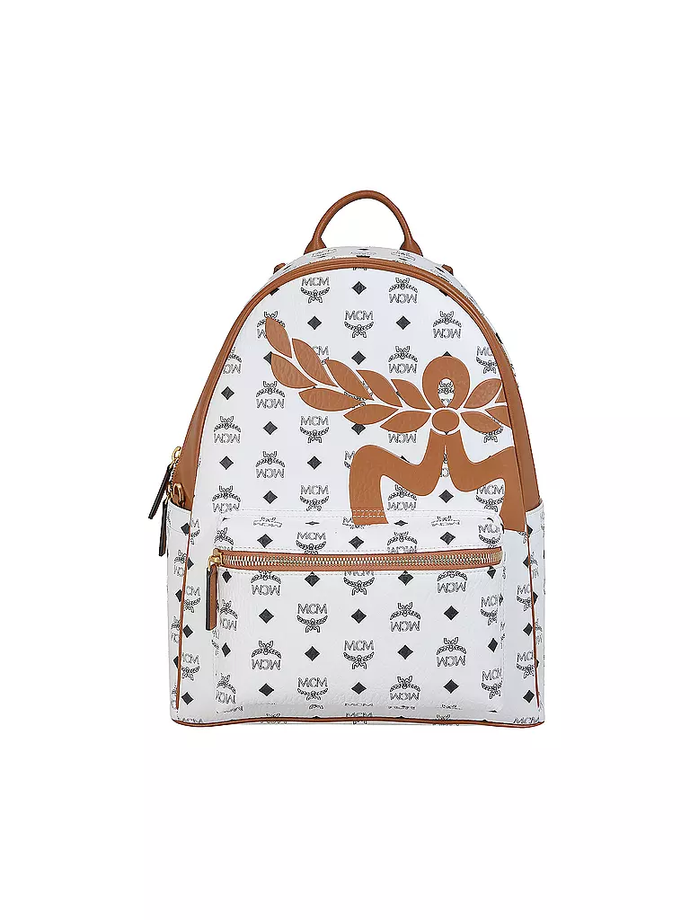 MCM | Rucksack STARK MEGA LAUREL  | Blanco